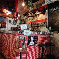 The bar. at Cat Bar in Barcelona