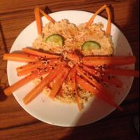 Hummus Plate! at Cat Bar in Barcelona