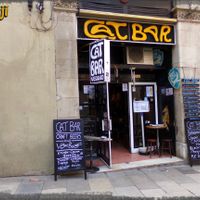 CatBar (entrance) at Cat Bar in Barcelona