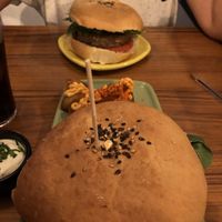 Burgers at Cat Bar in Barcelona