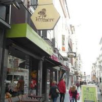 Restaurant from the outside at Terre Mere in Liege