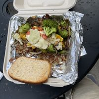 Vegan Helter Skelter - half order at Hard Times Cafe in Minneapolis