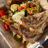 Vegan Helter Skelter at Hard Times Cafe in Minneapolis