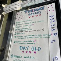 Baked goods  at Hard Times Cafe in Minneapolis