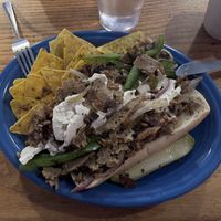 Seitan Philly  at Hard Times Cafe in Minneapolis