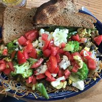 vegan helter skelter  at Hard Times Cafe in Minneapolis