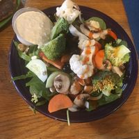 Salad  at Hard Times Cafe in Minneapolis