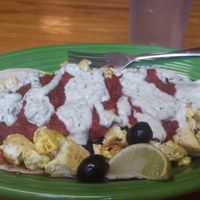 vegan ranchero at Hard Times Cafe in Minneapolis