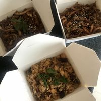 Udon and nasi goreng at Bad Boyz Kitchen in Bratislava