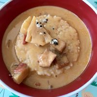 Red curry (spicy and delicious) at Bad Boyz Kitchen in Bratislava