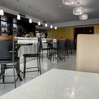 Dinning area at Mojito's in San Juan