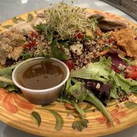 Mediterranean salad  at Lotus Cafe in Panama City Beach