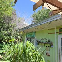 Bodywork area at Lotus Cafe in Panama City Beach