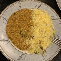 Daal and rice Jawad   at New Jawad in Paris