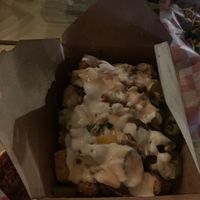 Tater tots  at Nom Burgers in Austin