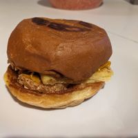 Big Brunch Burger at Nom Burgers in Austin