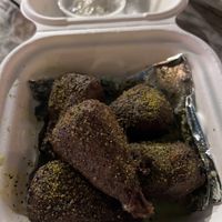 Lemon pepper wings (4 ⭐️ )  at Nom Burgers in Austin