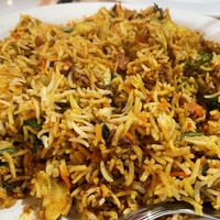 Veg biryani  at Everest Indian Restaurant in Petaluma