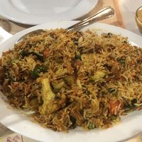 Vegetable Biryani at Everest Indian Restaurant in Petaluma