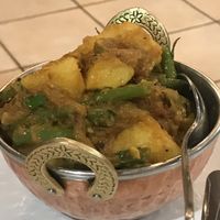 Tibetan Vegetable Curry at Everest Indian Restaurant in Petaluma