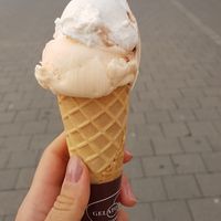 Melon and lemon. at Gelato e Caffe in Ingolstadt