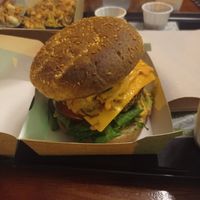 Venus burger at Venus Garden in Menorca