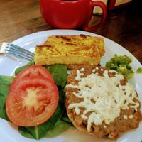 Vegan Tofu McMuffin at Seward Cafe in Minneapolis
