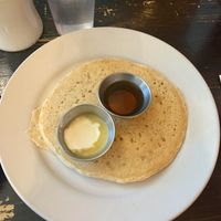 Single vegan fluffy at Seward Cafe in Minneapolis