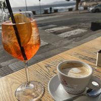   at M Cafe in Alghero