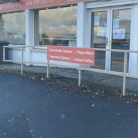 Good vegan choices  at Siaway Fish & Chips in Isle Of Skye