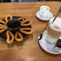 Churros at Cafe Gutenburger in Marburg