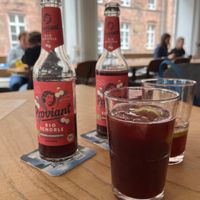 Kirsch Granatapfel Limonade  at Cafe Gutenburger in Marburg