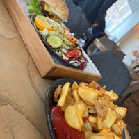   at Cafe Gutenburger in Marburg