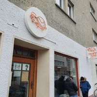 Outside at Hungry Turtle in Ulm