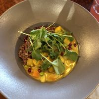 veganer gemüse-currytopf 21.-  at Vanini in Vaduz