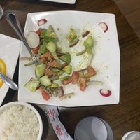 avocado salad (so refreshing!) at Veggie House  in Chicago