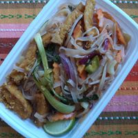 pad thai at Veggie House  in Chicago