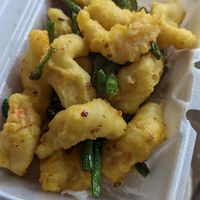 Vegan Salt and Pepper Shrimp at Veggie House  in Chicago