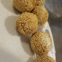 Red Bean Dessert Rice Ball at Veggie House  in Chicago