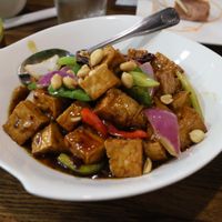 Kong Pao Tofu at Veggie House  in Chicago