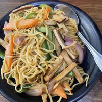 Noodles  at Veggie House  in Chicago