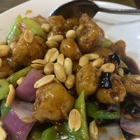 Faux chicken   at Veggie House  in Chicago