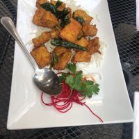 Crispy Turmeric Oyster Mushrooms   at Veggie House  in Chicago