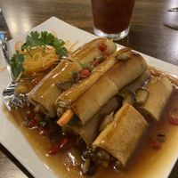 Tofu skin rolls ⭐️⭐️⭐️⭐️⭐️ at Veggie House  in Chicago