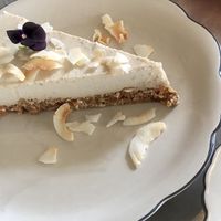 Vegan cheesecake  at Oohm in Vogelenzang