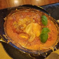 Vegan lasanha at Pratu's in Alcobaca