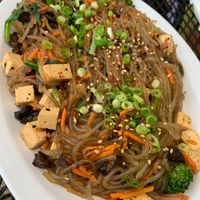 Tofu japchae at Mashita in Harrisonburg