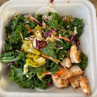 Thai salad  at Haywood Common in Asheville