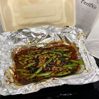 morita green beans (takeout) at Centro Neighborhood Kitchen in Burien