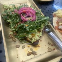 Sweet potato avocado dish  at Centro Neighborhood Kitchen in Burien